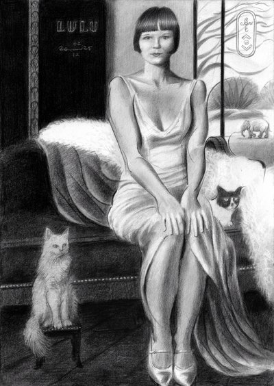 Glamour vintage con gatos de Corné Akkers
