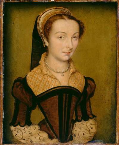 Retrato de Louise de Halluin, dama de Cipierre de Corneille de Lyon