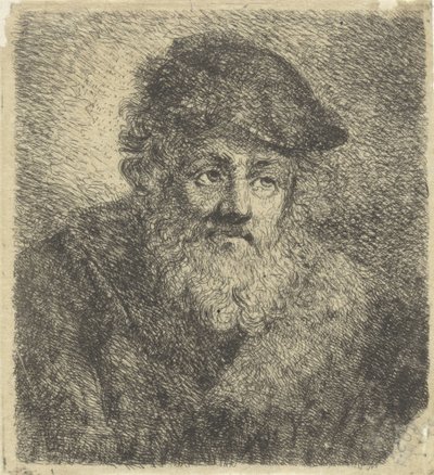 Anciano con barba y sombrero de Cornelia Scheffer Lamme