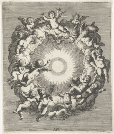 Cielo Aer (título sobre el objeto) Los cuatro elementos (título de la serie) de Cornelis A. Hellemans