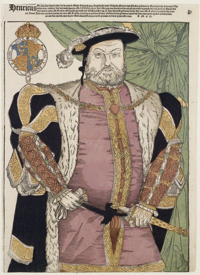 Retrato de Enrique VIII de Inglaterra de Cornelis Anthonisz. (manner of)