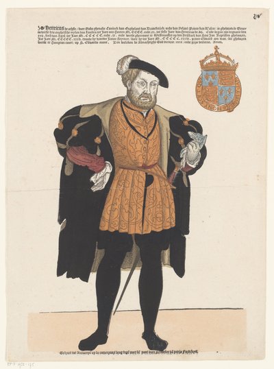 Retrato de Enrique VIII de Inglaterra de Cornelis Anthonisz. (manner of)