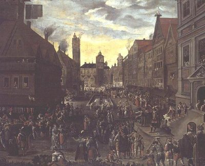 Feria del pueblo de Cornelis Beelt