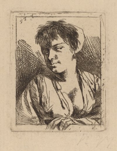 Busto de una joven de Cornelis Pietersz Bega