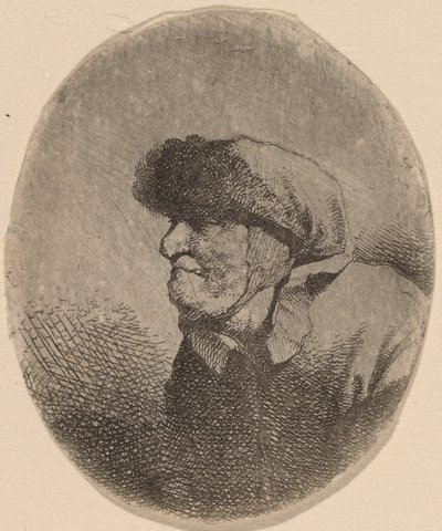 Busto de una anciana de Cornelis Pietersz Bega