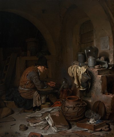 El Alquimista de Cornelis Pietersz Bega