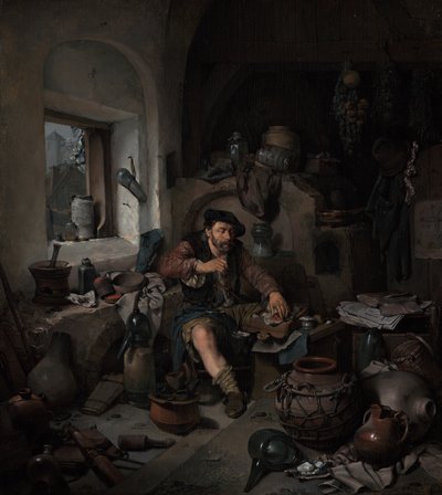 El Alquimista de Cornelis Bega