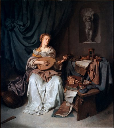 El guitarrista de Cornelis Pietersz Bega
