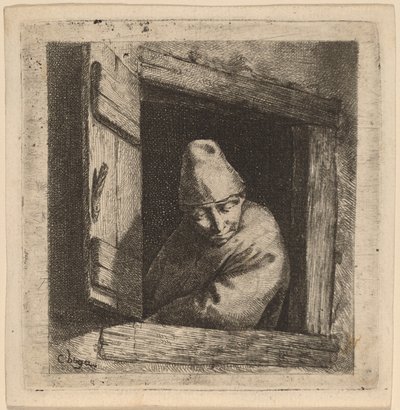 El Campesino en una Ventana de Cornelis Pietersz Bega