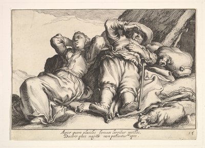 Placeres de la ocupación de Cornelis Bloemaert