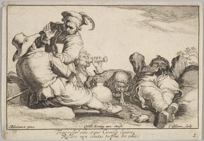Placeres de la ocupación de Cornelis Bloemaert