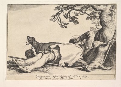 Placeres de la ocupación de Cornelis Bloemaert