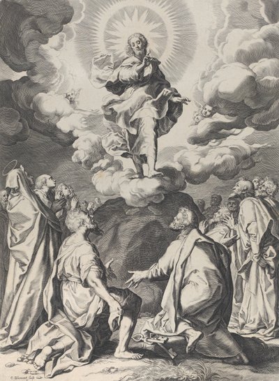La Ascensión, ca. 1593 de Cornelis Bloemaert