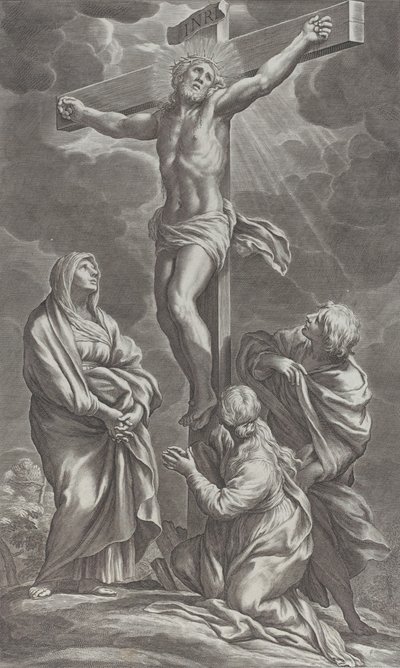 La crucifixión, 1662 de Cornelis Bloemaert