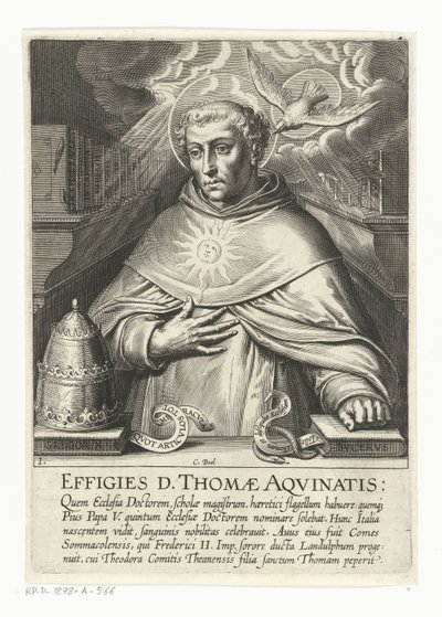 Santo Tomás de Aquino La vida de Santo Tomás de Aquino (título de la serie) de Cornelis Boel