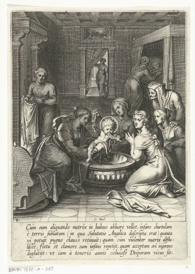 Thomas come un papel con Ave Maria La vida de Santo Tomás de Aquino (título de la serie) de Cornelis Boel