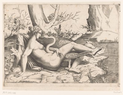 leda y el cisne de Cornelis Bos (possibly)
