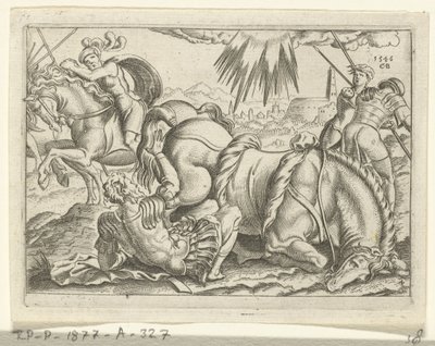 Conversión de Pablo La vida de Paul (título de la serie) de Cornelis Bos
