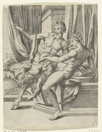 Júpiter y Antíope Las aventuras amorosas de Júpiter (título de la serie) de Cornelis Bos