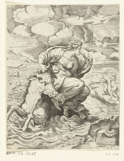 Júpiter y Europa Las aventuras amorosas de Júpiter (título de la serie) de Cornelis Bos