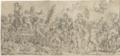 Triomf van Bacchus de Cornelis Bos