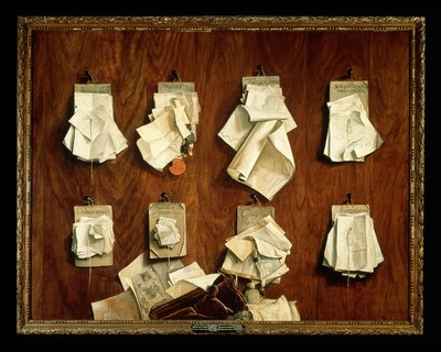Papeles y documentos de los tesoreros de Cornelis Brisé