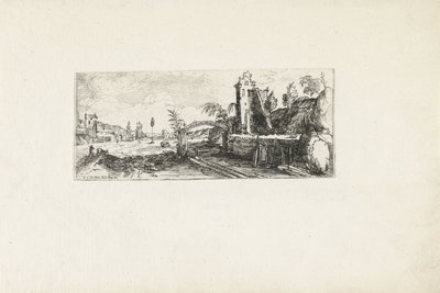 Astillero en marea baja Paisajes (título de la serie) de Cornelis Claesz van Wieringen (possibly)