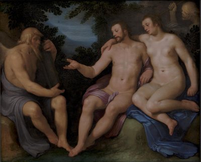 Alegoría sobre la brevedad de la vida de Cornelis Cornelisz. van Haarlem
