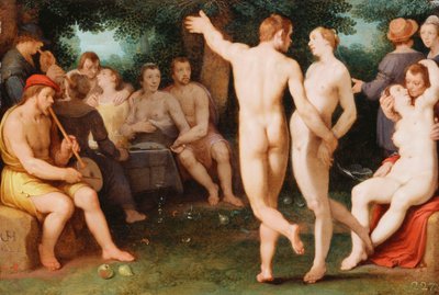 Una alegoría de la templanza, 1625 de Cornelis Cornelisz. van Haarlem