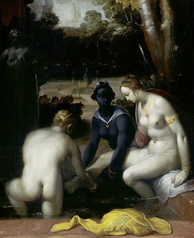 Betsabé en su baño
Betsabé en el baño de Cornelis Cornelisz. van Haarlem
