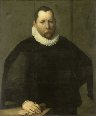 Pieter Jansz Kies (c 1536-97). Burgomaestre de Haarlem de Cornelis Cornelisz. van Haarlem