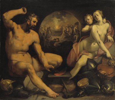Venus y Vulcano, 1590 de Cornelis Cornelisz van Haarlem