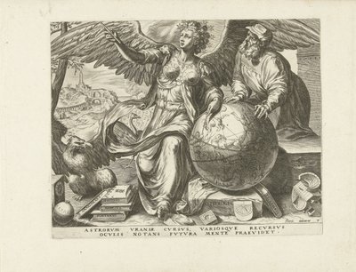 Astrología (Astronomía) Las siete artes liberales (título de la serie) de Cornelis Cort