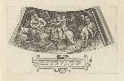 El regreso de Jacob a Canaán La historia de Jacob (título de la serie) de Cornelis Cort