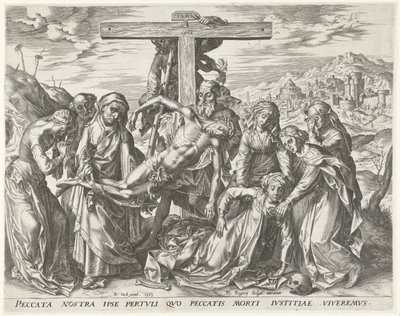 Bajada de la Cruz de Cornelis Cort