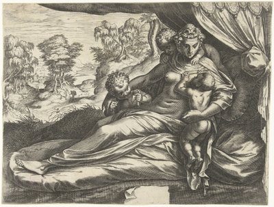 Amor (Cáritas) de Cornelis Cort