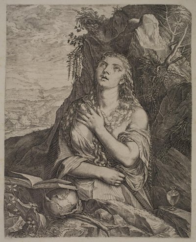 Penitente Santa María Magdalena de Cornelis Cort