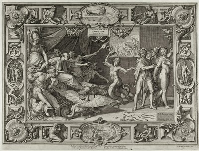La calumnia de Apeles de Cornelis Cort