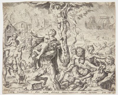 El Diluvio de Cornelis Cort