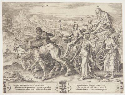 El triunfo del deseo de Cornelis Cort