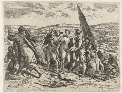 Alegoría de la guerra y la paz de Cornelis Dircksz. Boissens