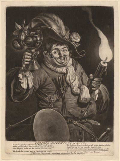 Amigo de Ceres y Baco de Cornelis Dusart