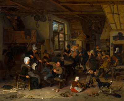 Posada campesina de Cornelis Dusart