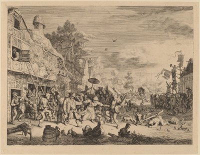 Festival del Pueblo de Cornelis Dusart