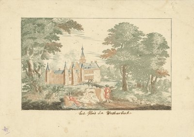 Castillo de Westerbeek La casa en Westerbeek (título sobre el objeto) de Cornelis Elandts