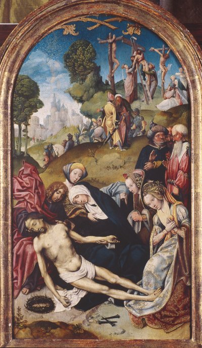 La lamentación de Cristo, c.1515-20 (óleo sobre tabla) de Cornelis Engebrechtsz