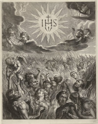 gente en el purgatorio de Cornelis Galle (I)