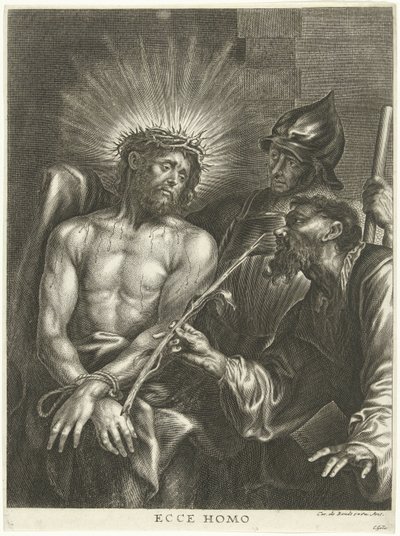 Cristo mostrado al pueblo (Ecce Homo) de Cornelis Galle (II)