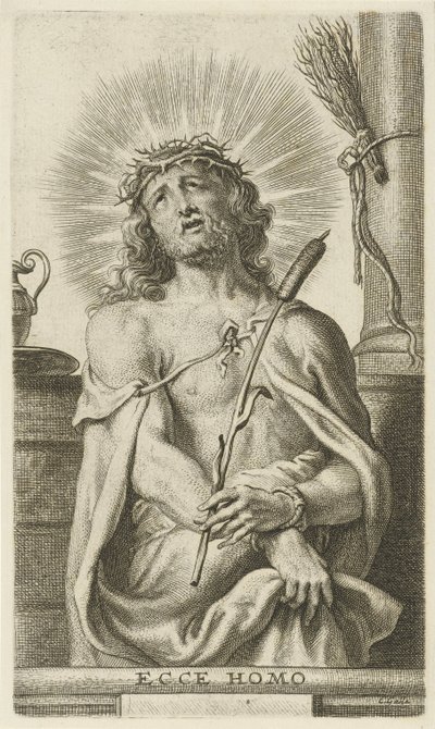 Cristo mostrado al pueblo (Ecce homo) de Cornelis Galle (II)