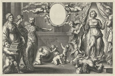 Mente y Filosofía muestran a un joven la Verdad de Cornelis Galle (II)